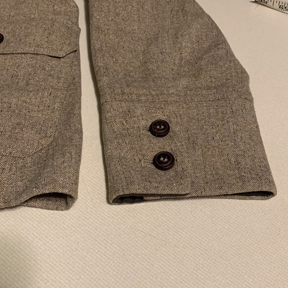 L.L.Bean Wool/Polyester Blend Button Down Jacket NWOT - Picture 7 of 8